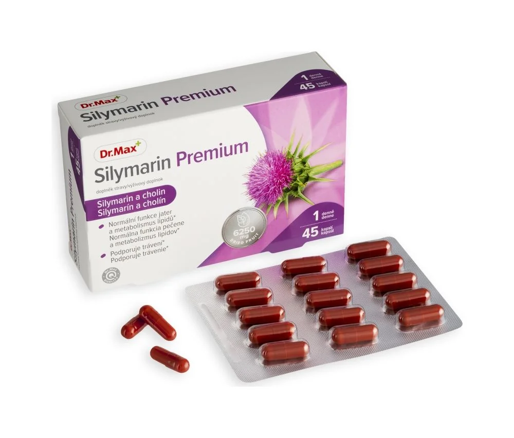 Dr. Max Silymarin Premium 45 kapslí