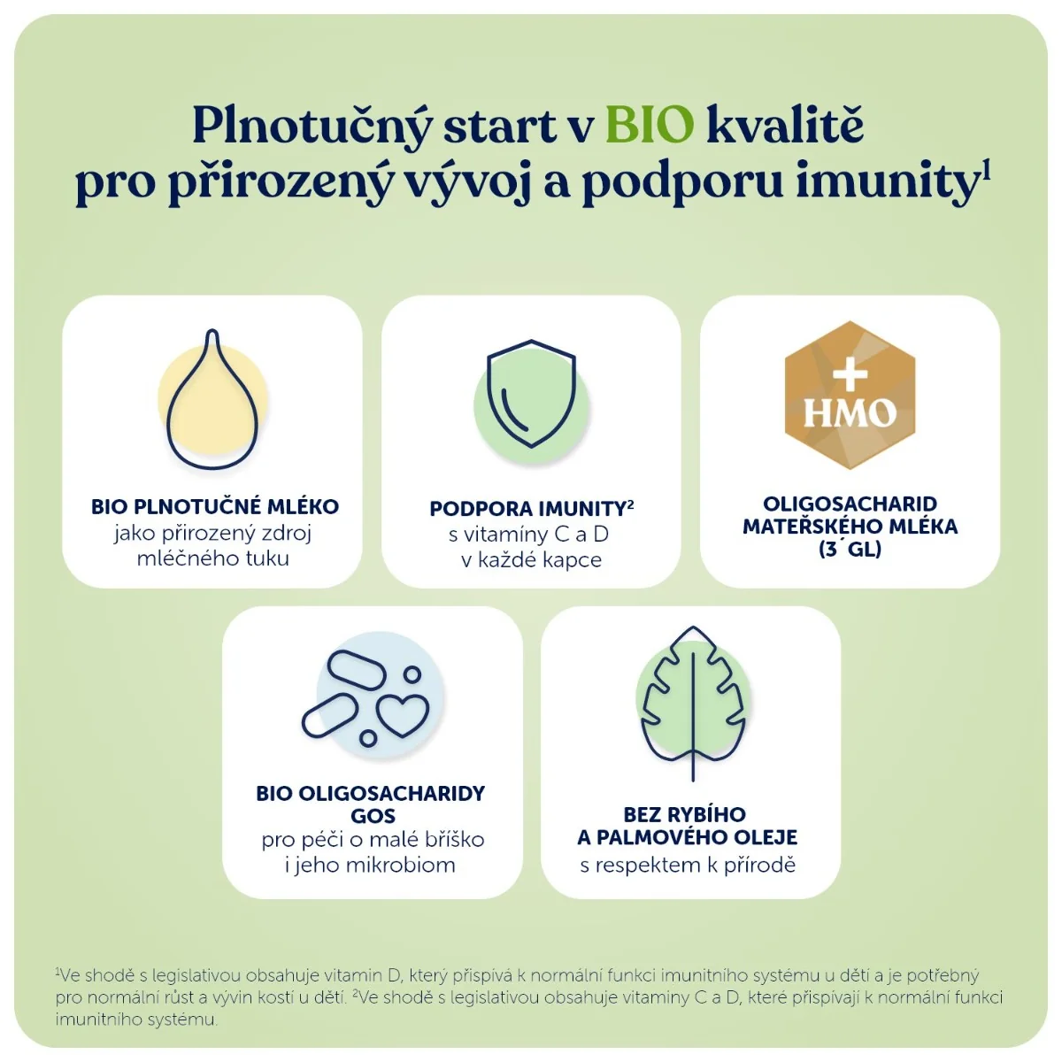 Kendamil 2 BIO Nature Kojenecké pokračovací mléko HMO+ 800 g