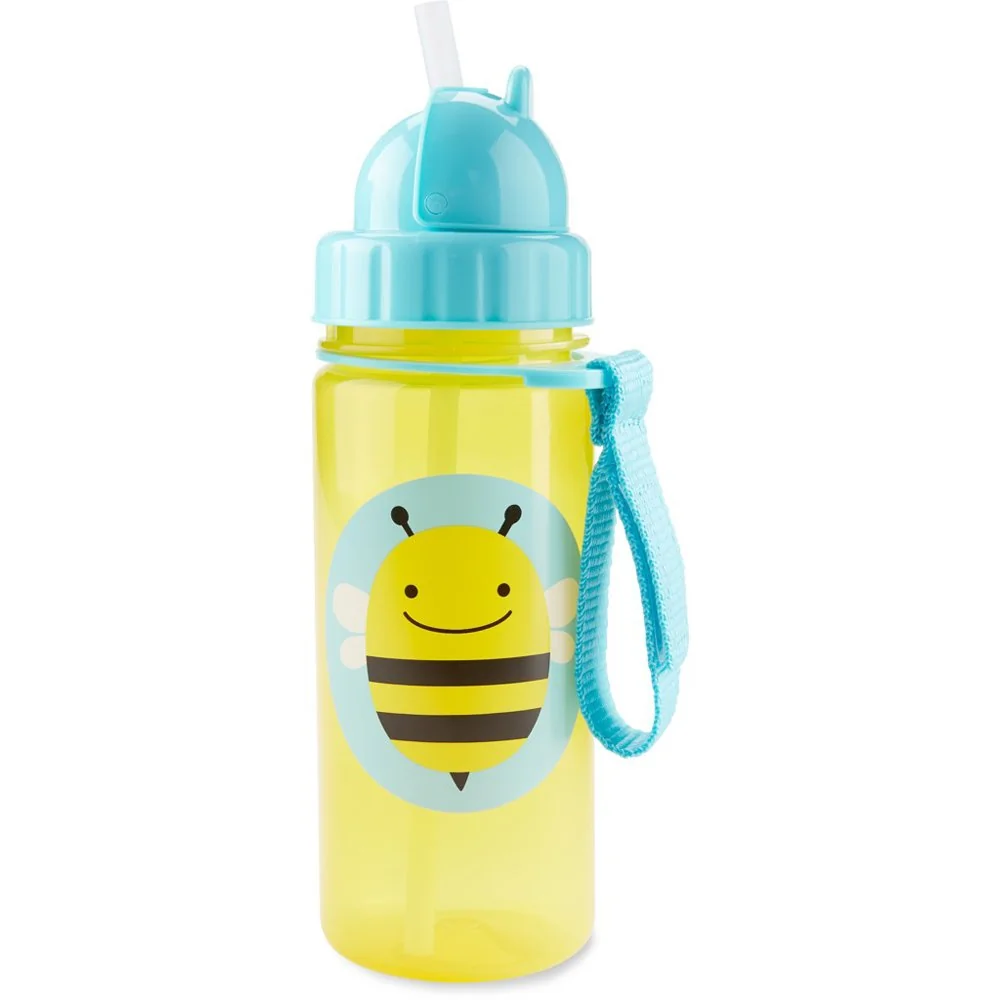 SKIP HOP Zoo Hrnek s brčkem PP bez PVC a BPA Včela 12m+
