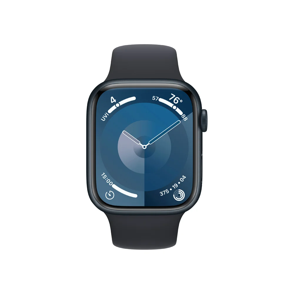 Apple Watch S9 Cellular 45 mm sport band M/L smart hodinky Midnight