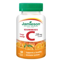 Jamieson Vitamín C Gummies příchuť pomeranč 60 pastilek 