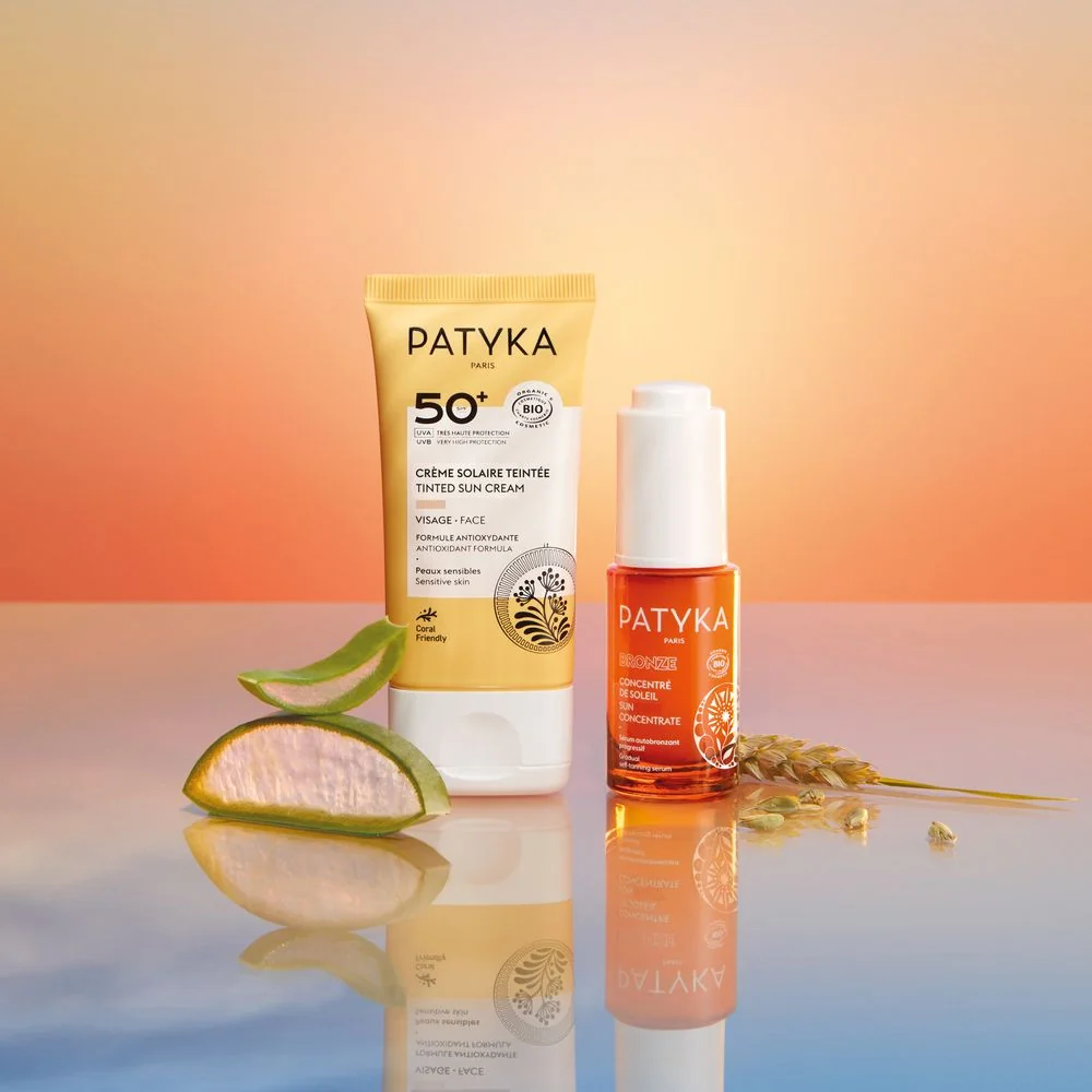 PATYKA Tinted Face Sun Cream SPF 50+ odstín natural tónovaný opalovací krém na obličej 40 ml