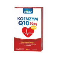 Vitar Koenzym Q10 60 mg + Selen + vitamin E + thiamin