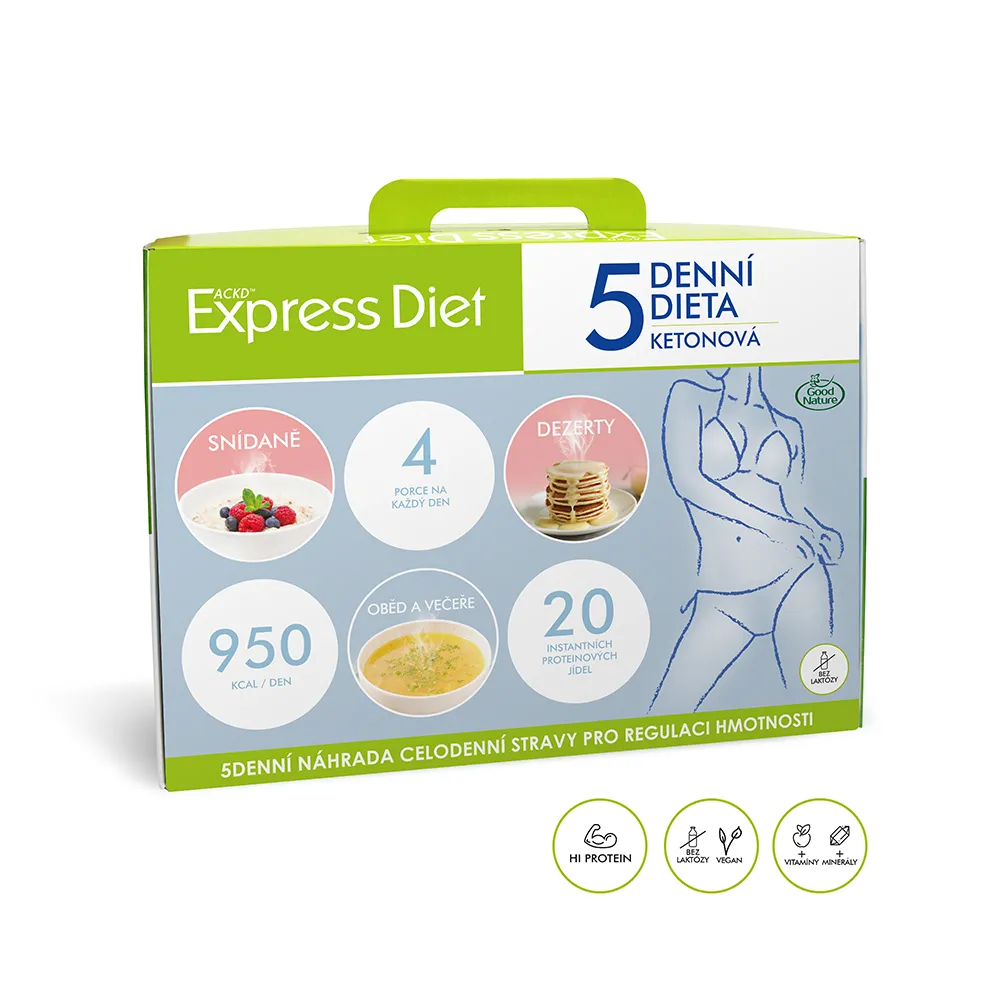 Express Diet 5denní ketonová dieta 20 porcí 1180 g