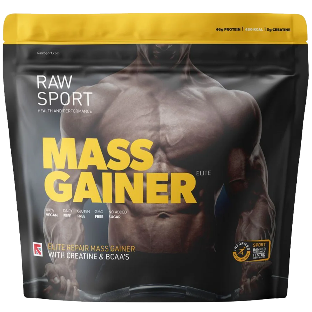 Raw Sport Elite Mass Gainer 2,5kg - vanilka