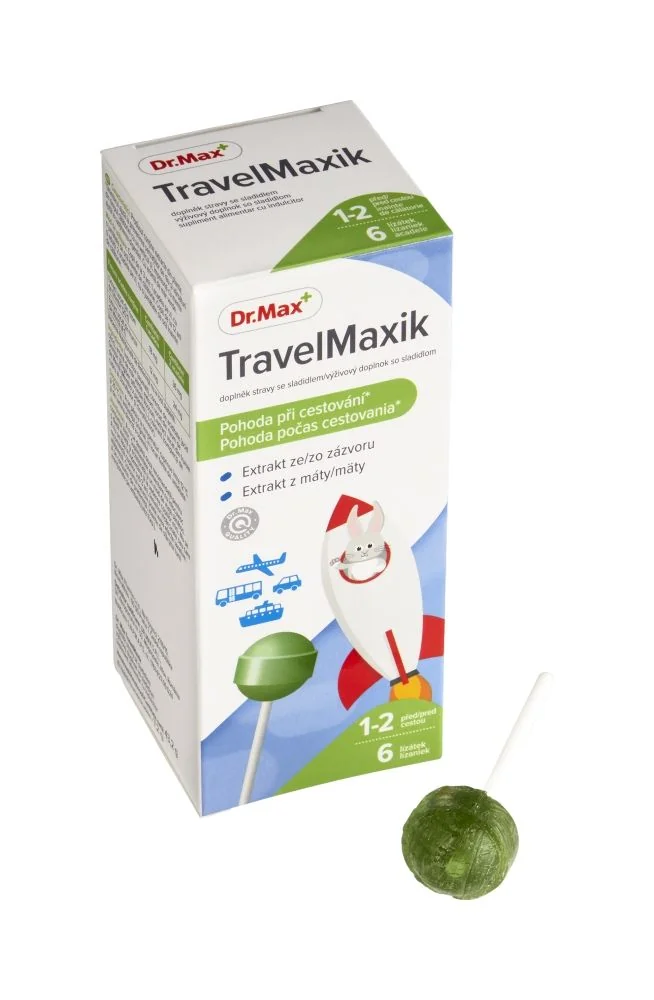 Dr. Max TravelMaxik 6 lízátek