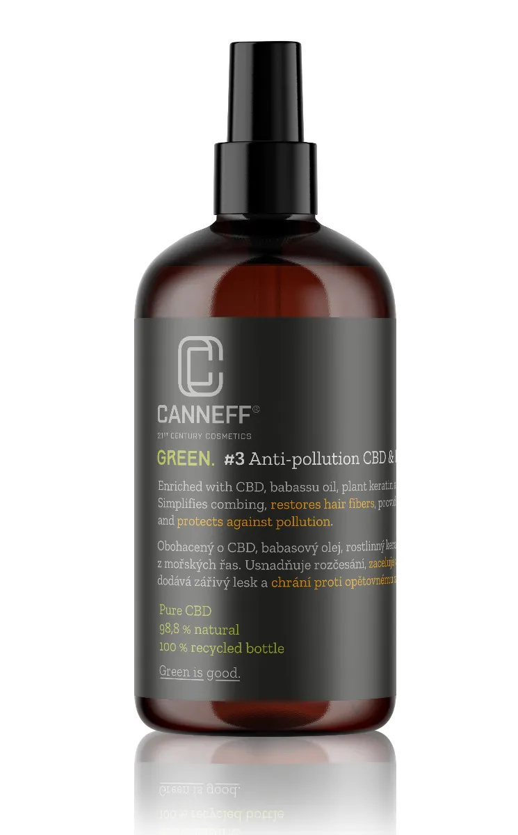 CANNEFF Green 3 CBD & Keratin Hair Spray