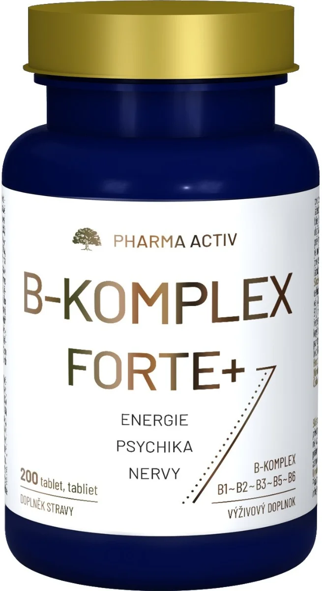 Pharma Activ B-komplex Forte+ 200 tablet