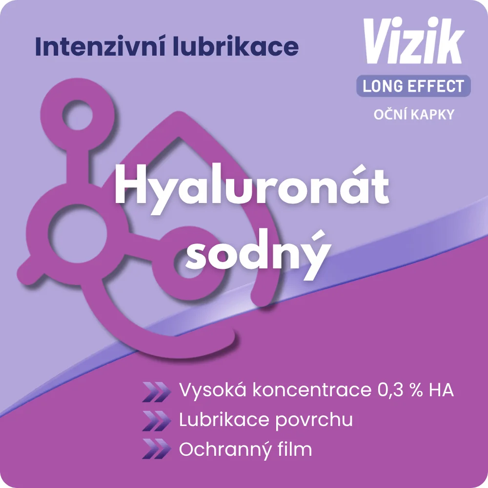 Vizik Long Effect oční kapky 10 ml