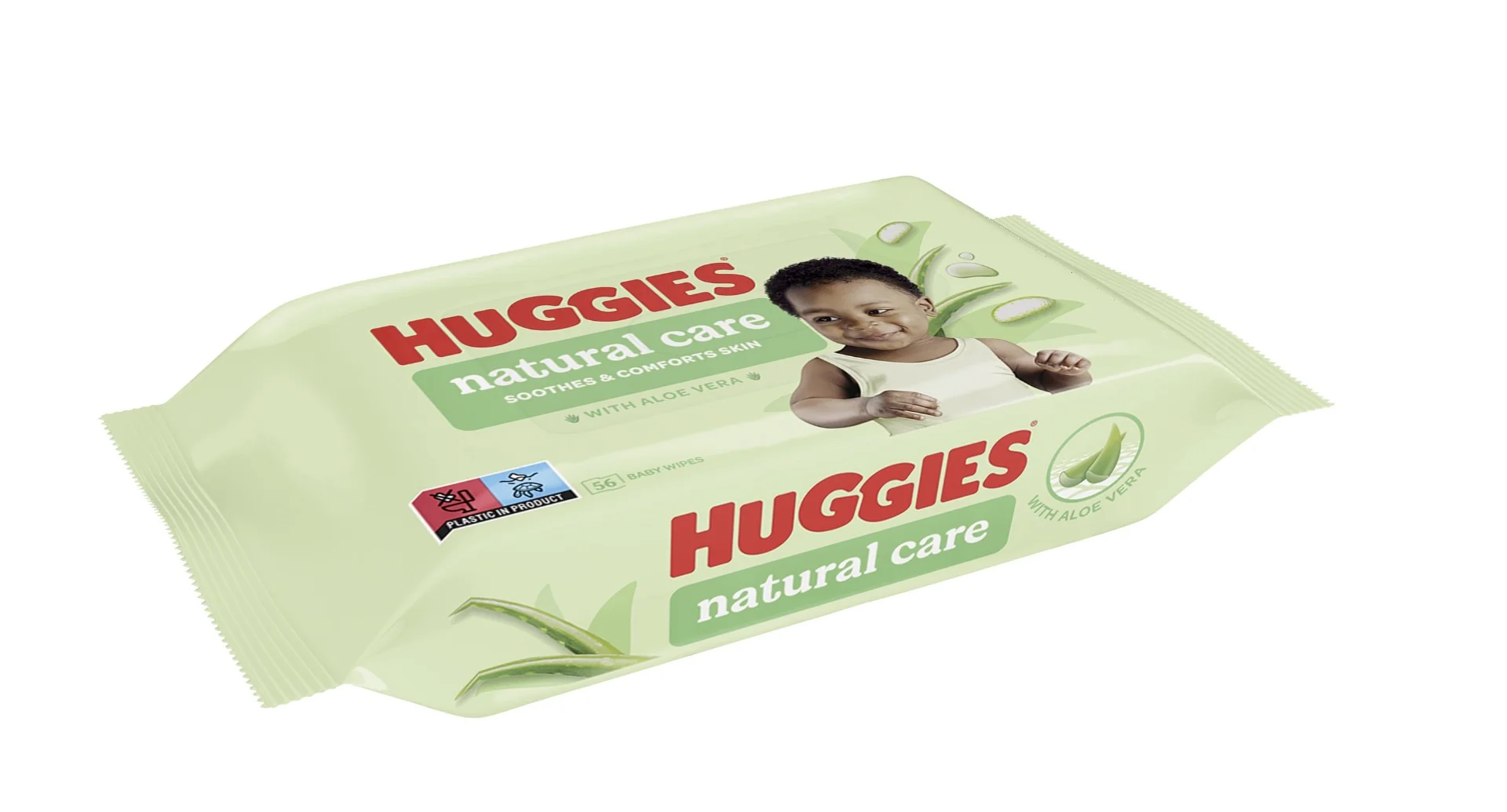 Huggies Natural Care vlhčené ubrousky 56 ks