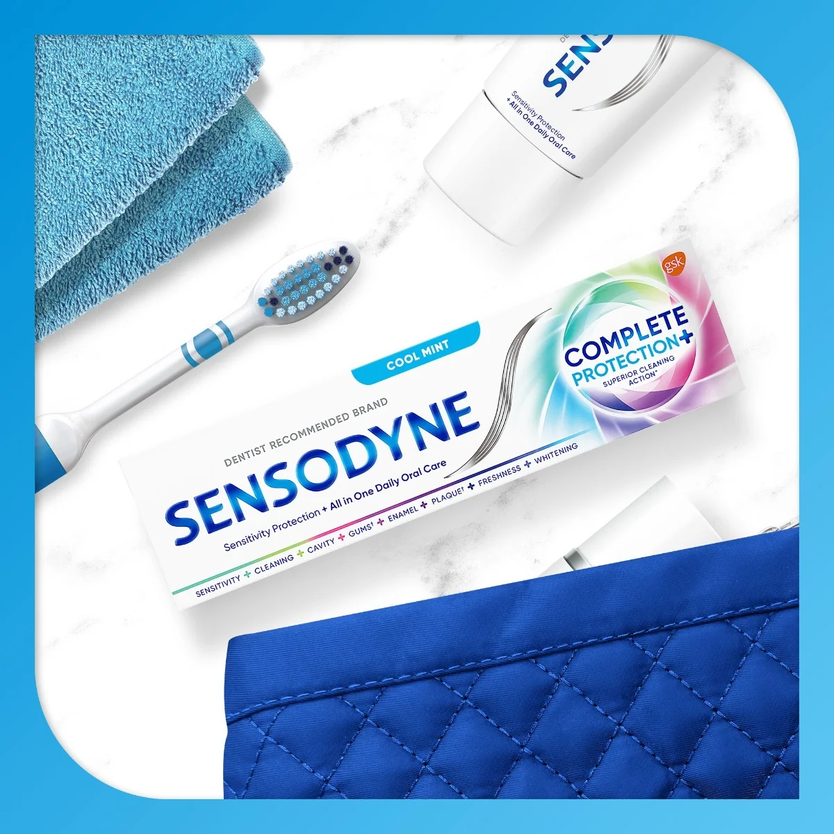 Sensodyne Kompletní ochrana Whitening zubní pasta 75 ml