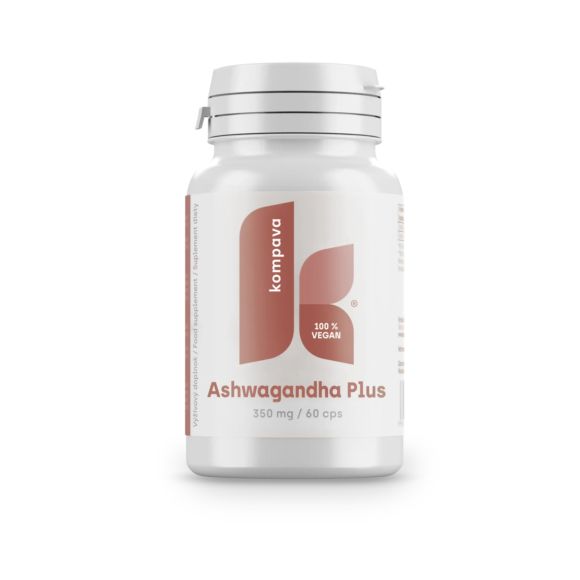 KOMPAVA Ashwagandha Plus 60 kapslí