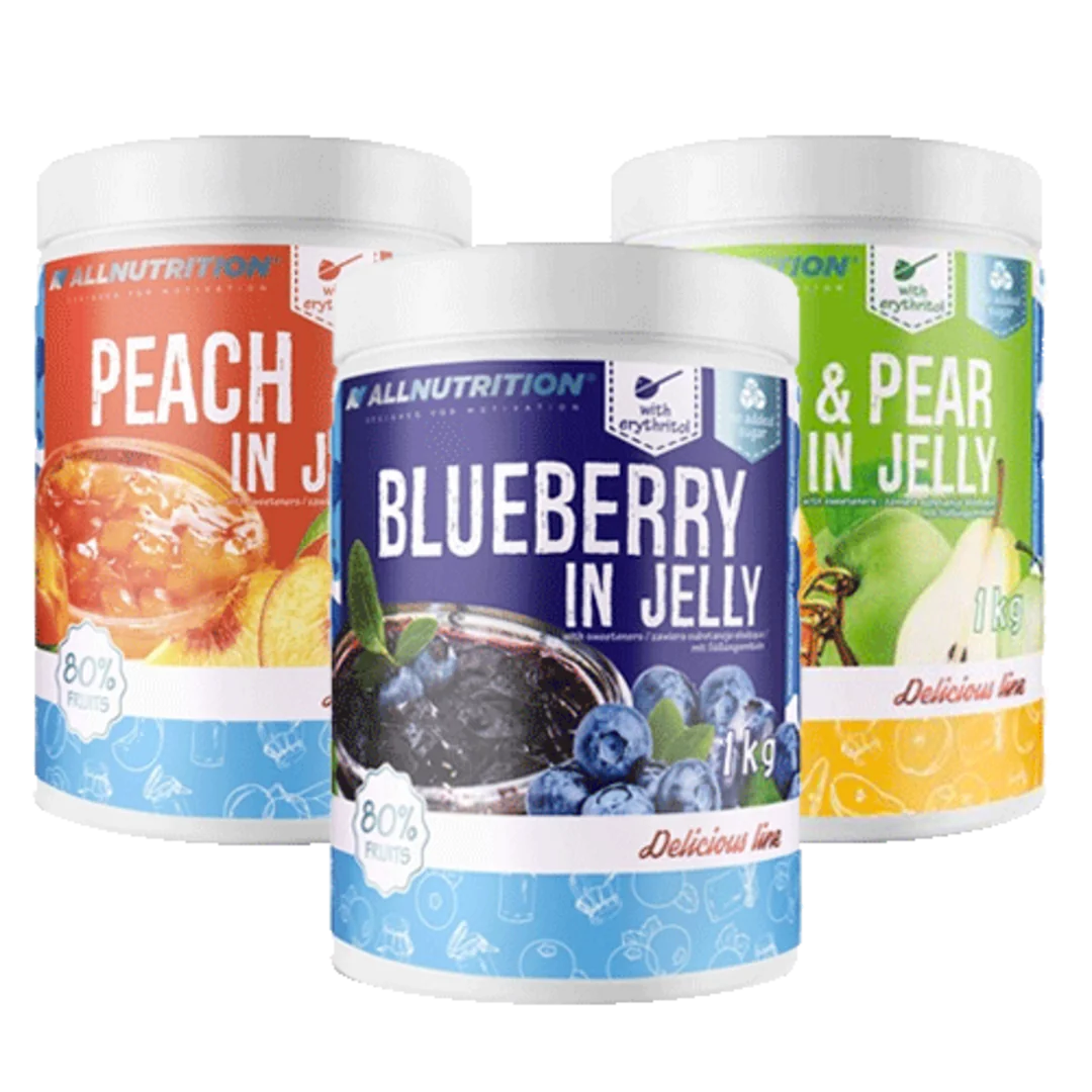 ALLNUTRITION Jelly 1000g - červený rybíz