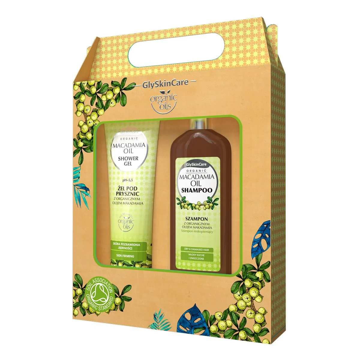 Biotter Šampon + sprchový gel s makadamovým olejem dárkový set 2x250 ml