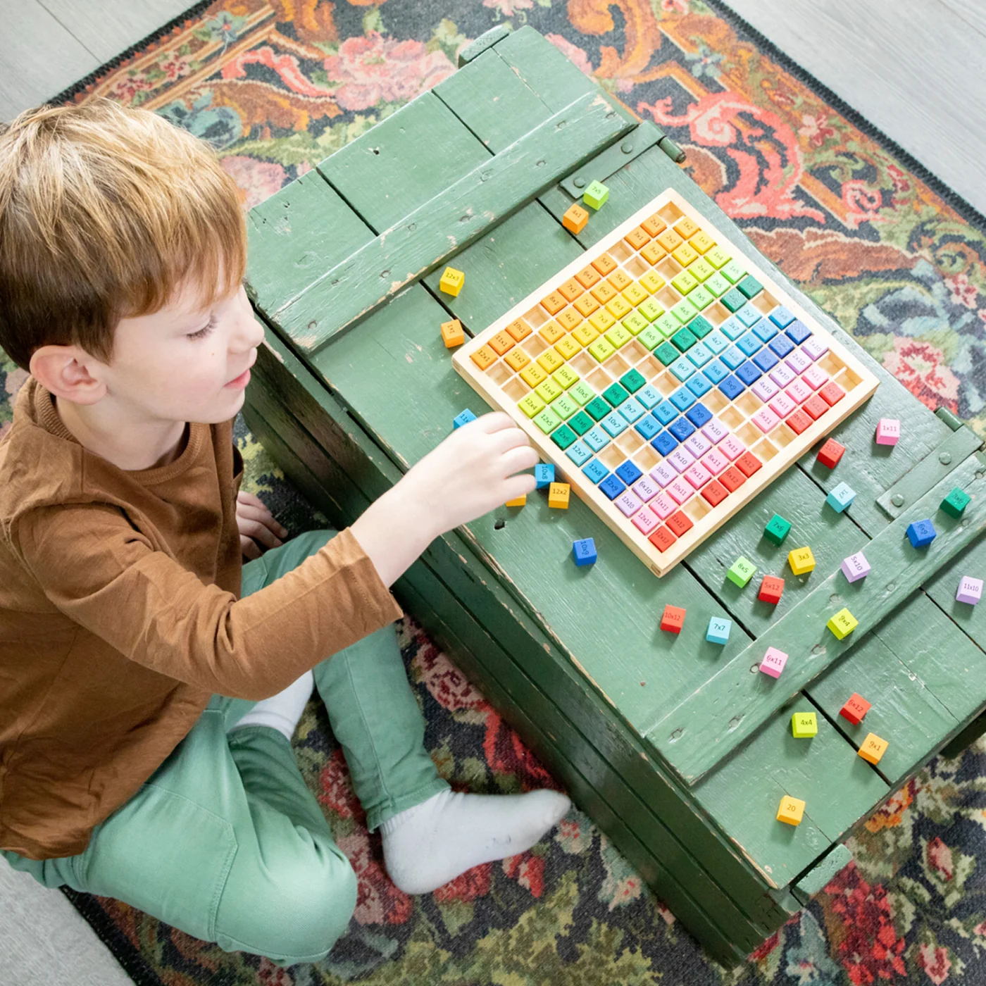 New Classic Toys Vzdělávací hra - tabulka s násobilkou