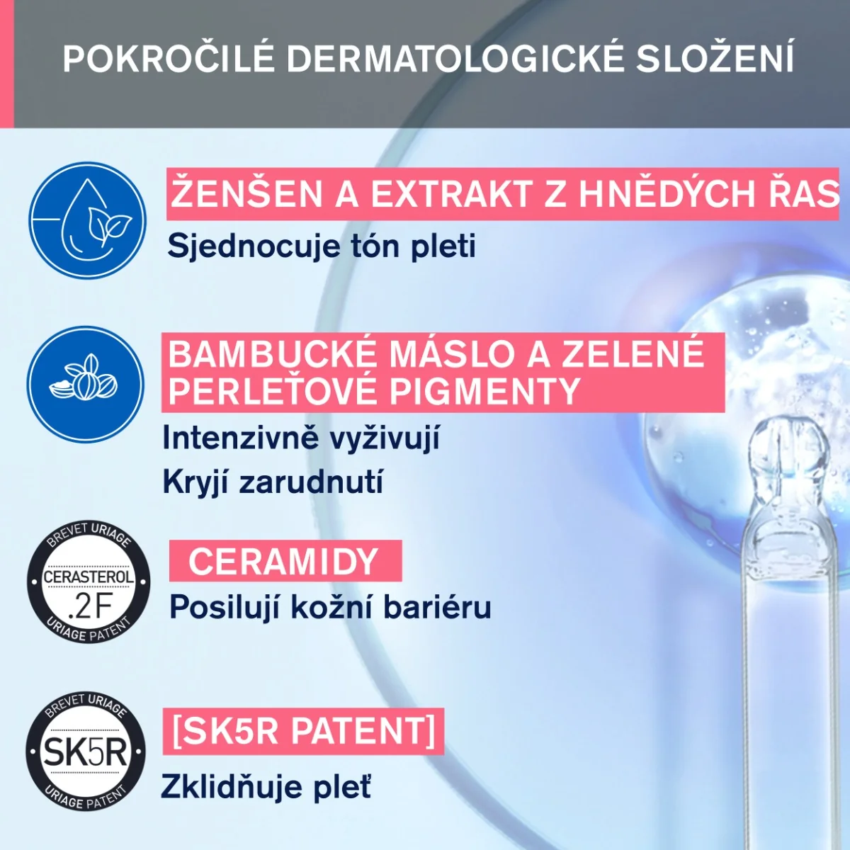 Uriage Roséliane Výživný krém pro citlivou pleť se sklonem k zčervenání 50 ml