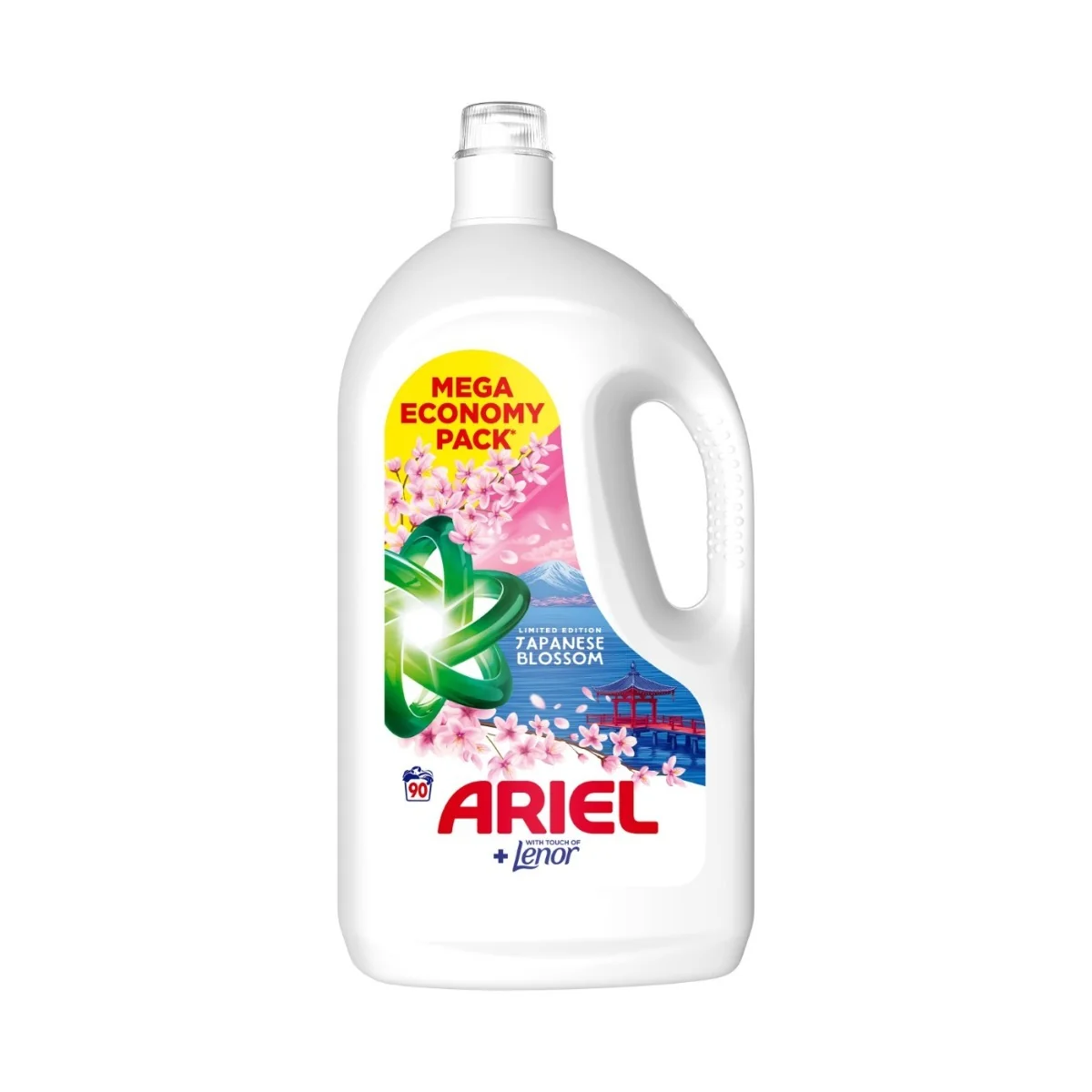 Ariel Japanese Blossom prací gel 4,05 l