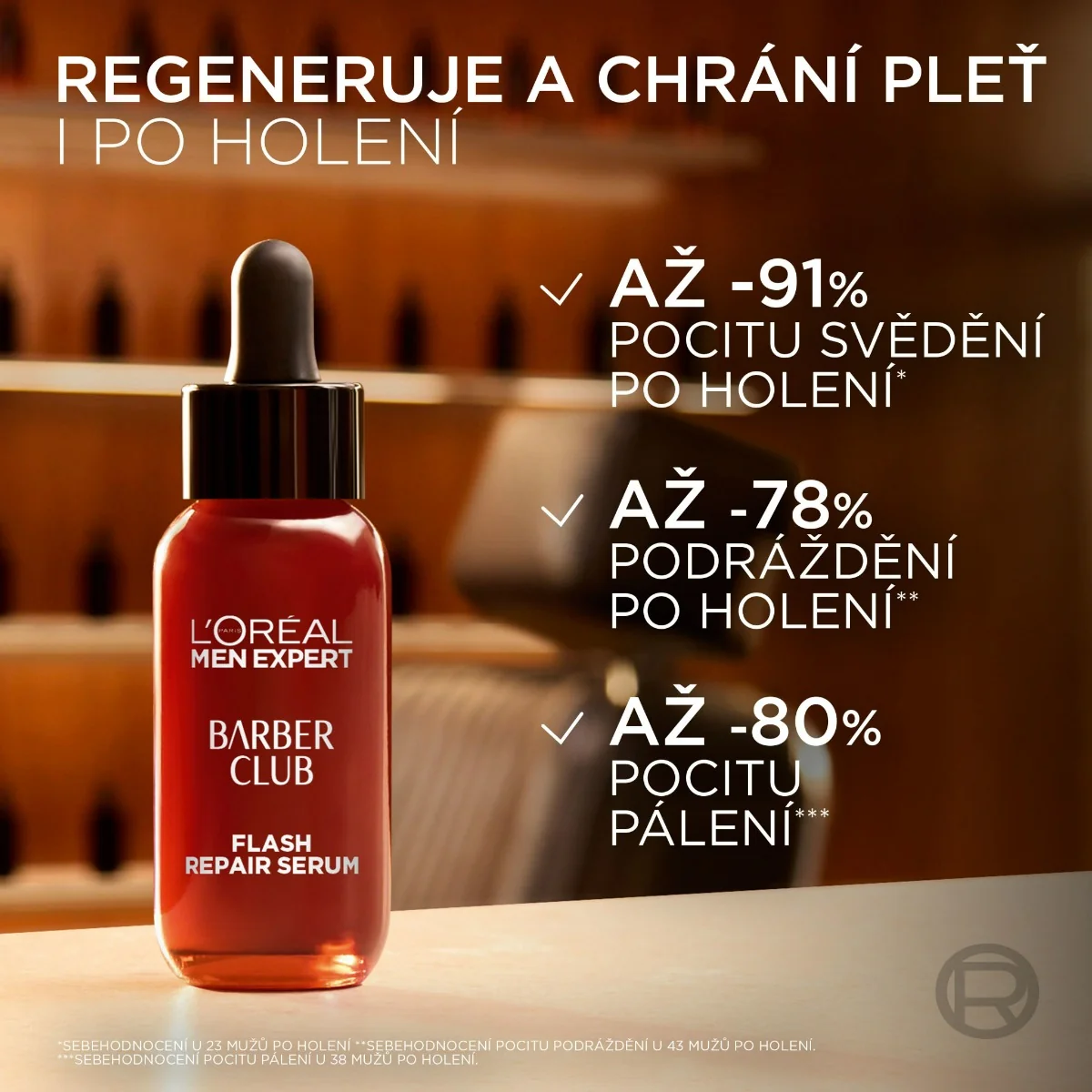 Loréal Paris Men Expert Barber Club sérum na regeneraci pleti 30 ml