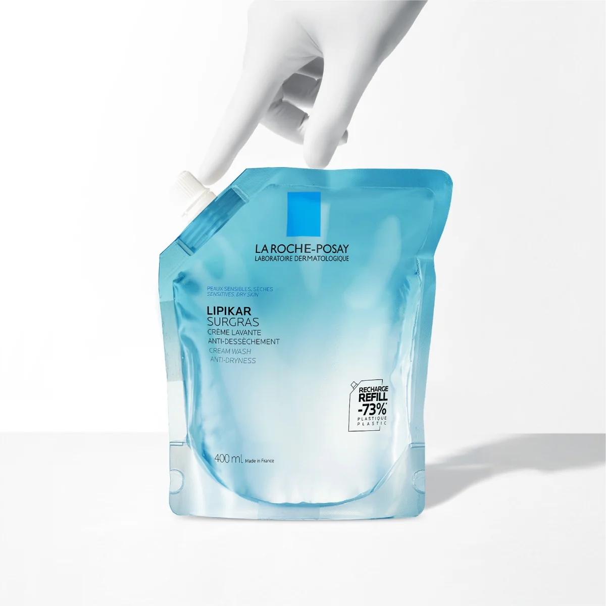 La Roche-Posay Lipikar Surgras sprchový gel –⁠⁠⁠⁠⁠⁠ náplň 400 ml