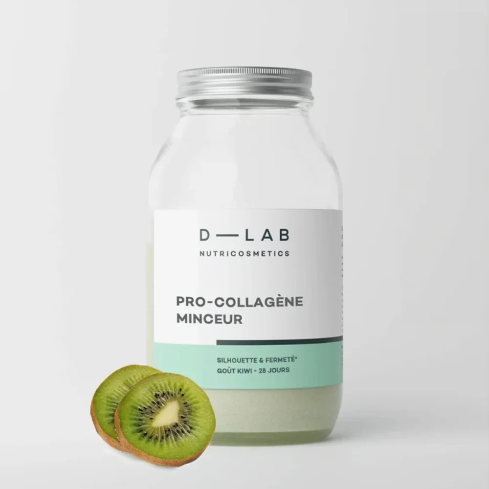 D-LAB Pro-Collagen Slimming na kontrolu hmotnosti kiwi 173 g