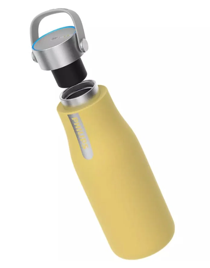 Philips GoZero UV Samočisticí lahev 355 ml žlutá