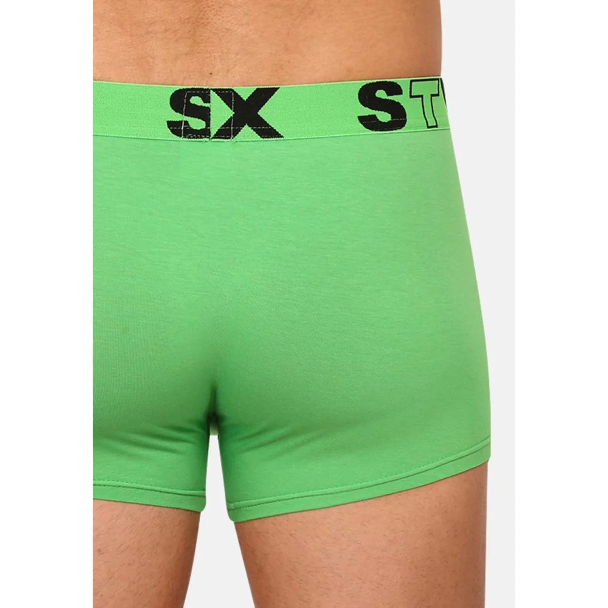 Styx Pánské boxerky sportovní guma zelené (G1069) L