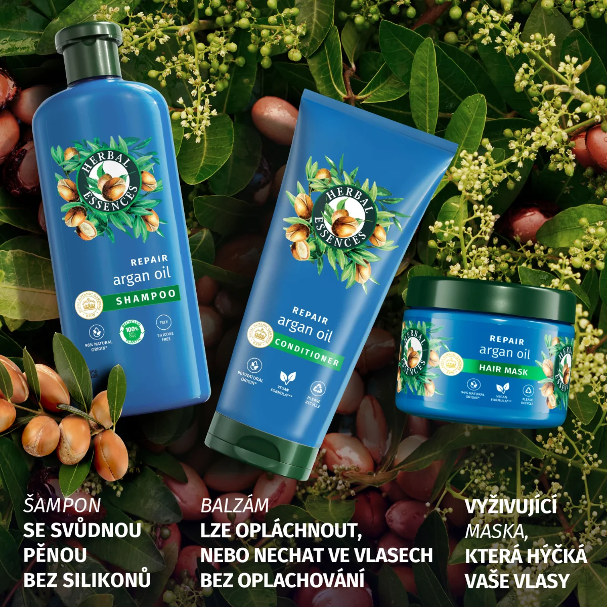 Herbal Essences Argan Oil kondicionér 250 ml
