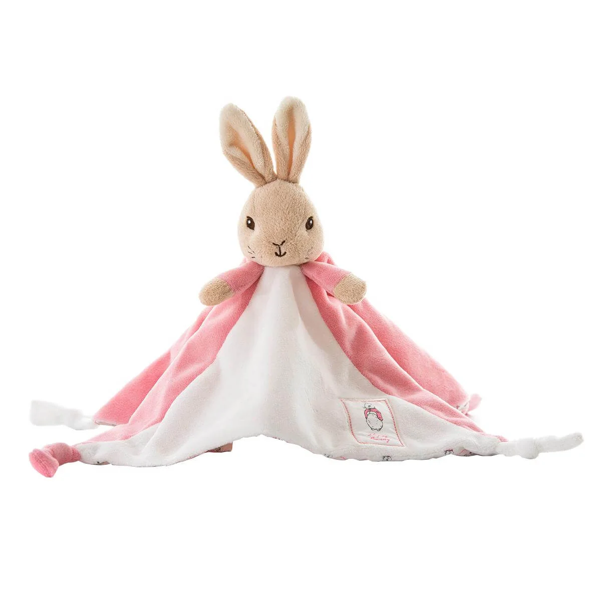 Rainbow Designs Limited Plyšový muchláček králíček Flopsy růžový