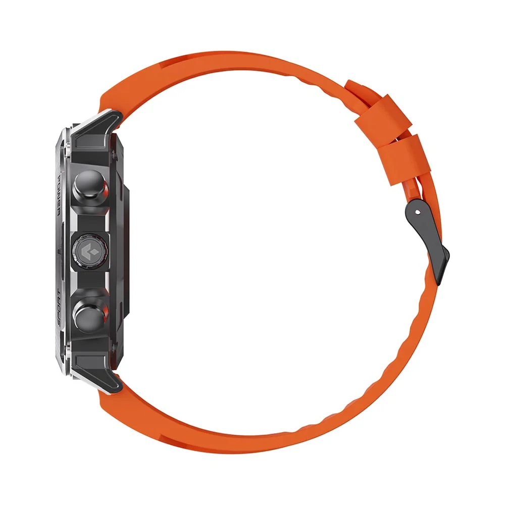 Garett Smartwatch Atom smart hodinky Black Steel