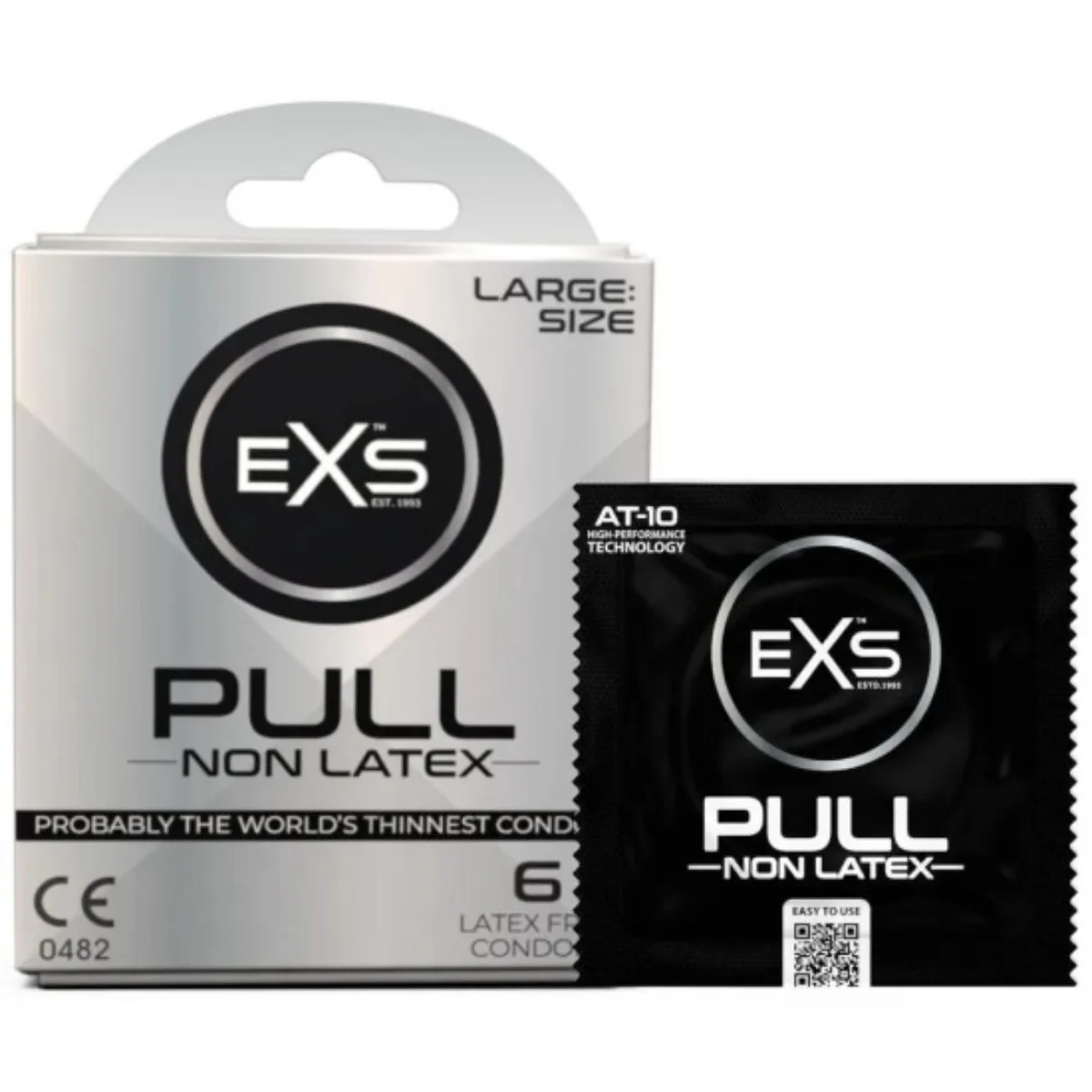 EXS Pull Large kondomy, 6 ks