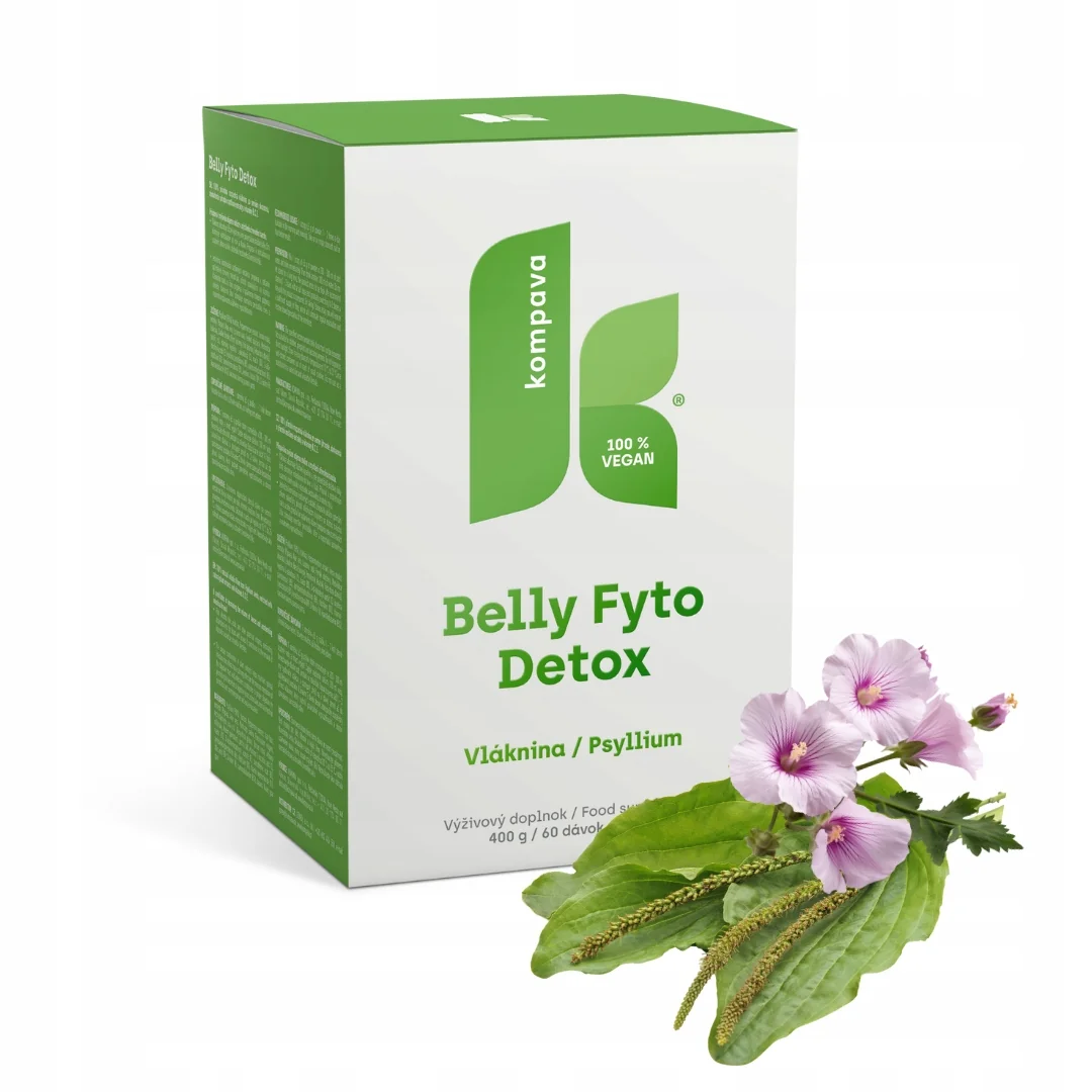 KOMPAVA Belly fyto Detox 400g/60 porcí