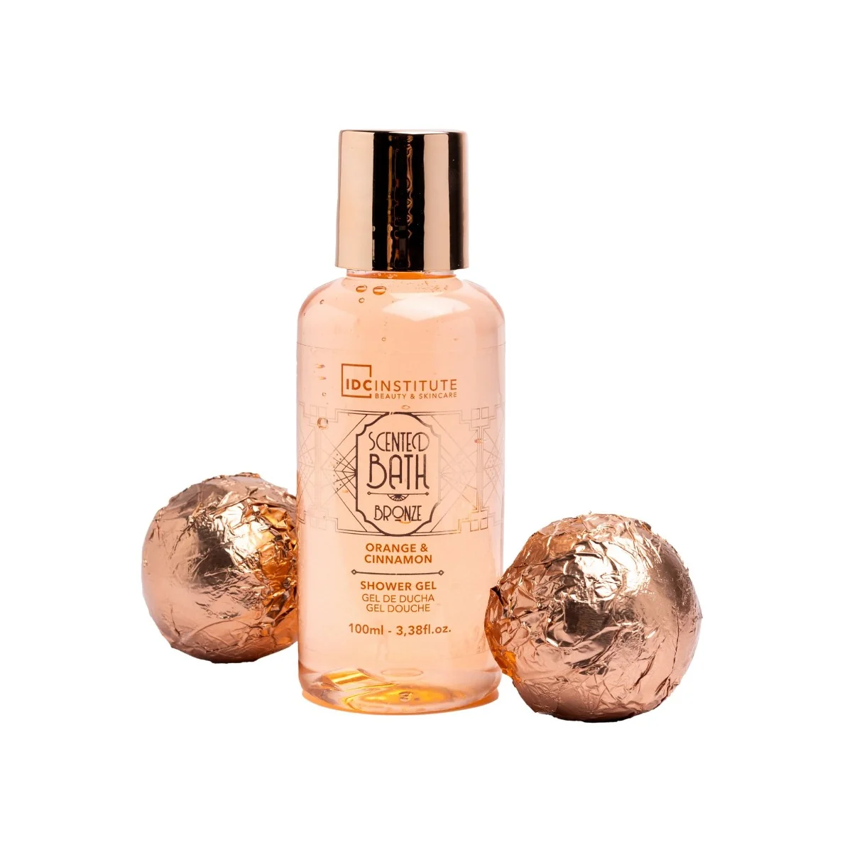 IDC Institute Scented Bronze Koupelová sada 3 ks