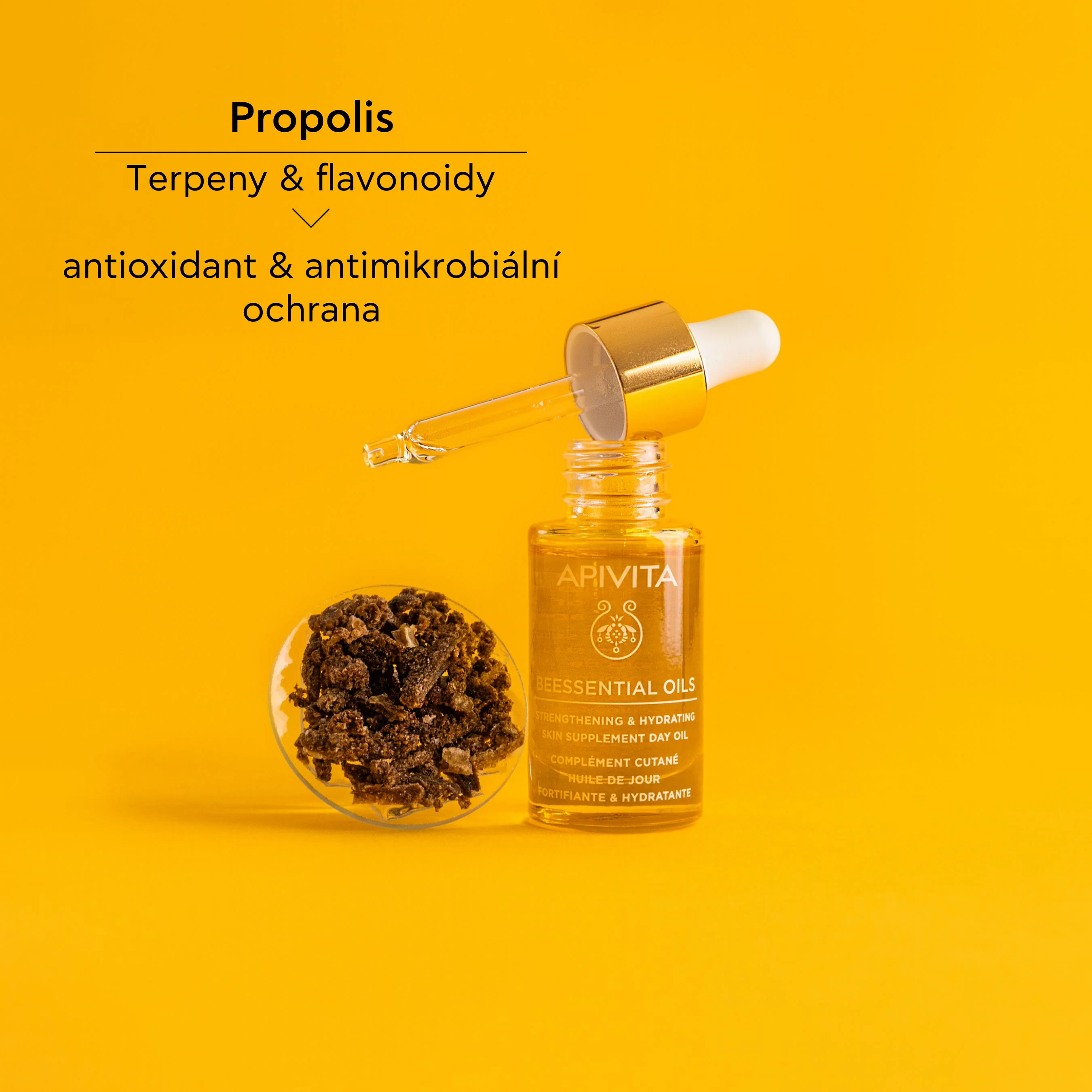 APIVITA Beessential Oils hydratační denní pleťový olej 15 ml