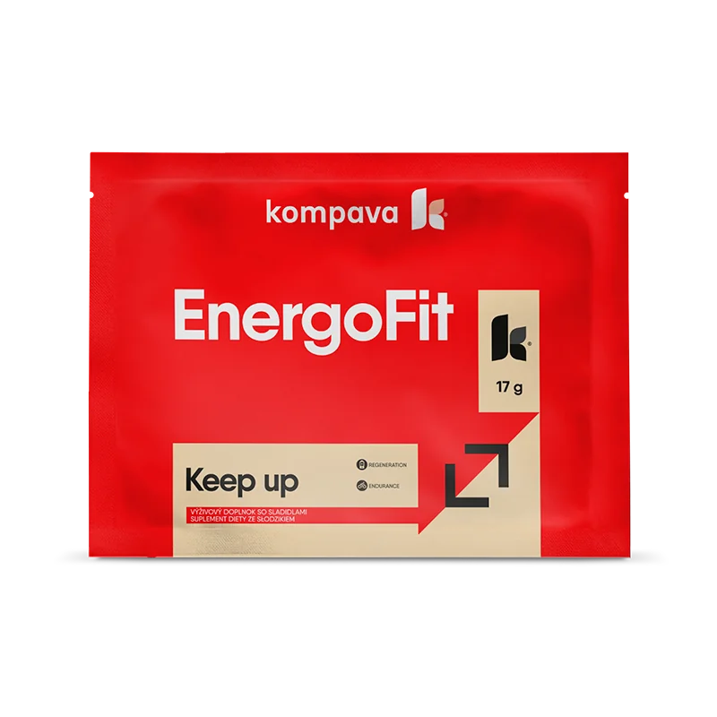 KOMPAVA Sportovní energetický nápoj EnergoFit 2550g černý rybíz