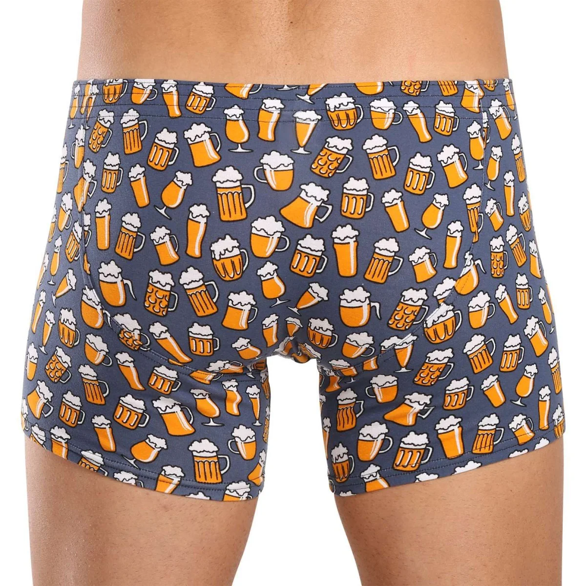 Styx 3PACK pánské boxerky long art klasická guma vícebarevné (3F13714) L