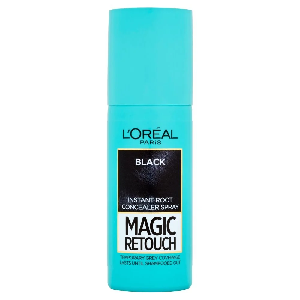 Loréal Paris Magic Retouch Sprej pro zakrytí odrostů černý 75ml