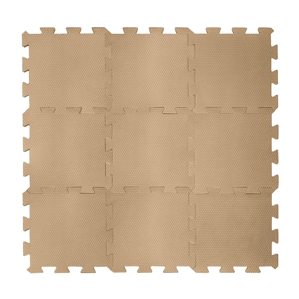 Zopa Pěnová podložka Puzzle 30x30 cm 9ks, Hazel Brown 3 