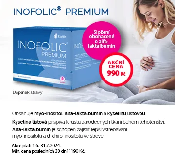 Inofolic Premium 990 Kč (červen 2024)