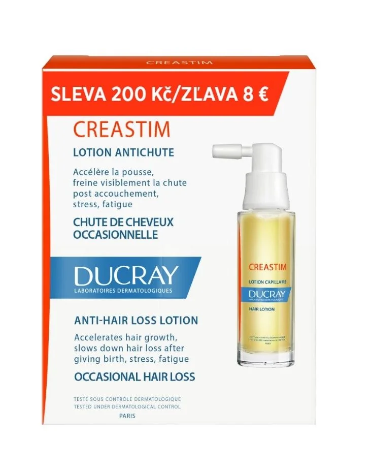 Ducray Creastim Roztok při vypadávání vlasů 2x30 ml