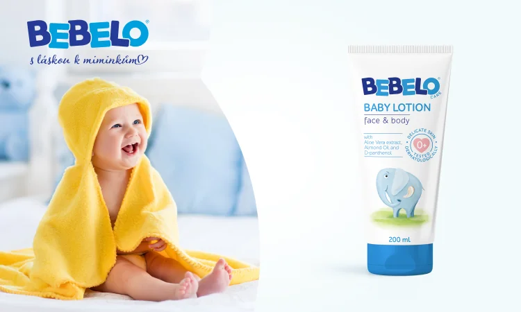 BEBELO Baby lotion face and body pleťové a tělové mléko