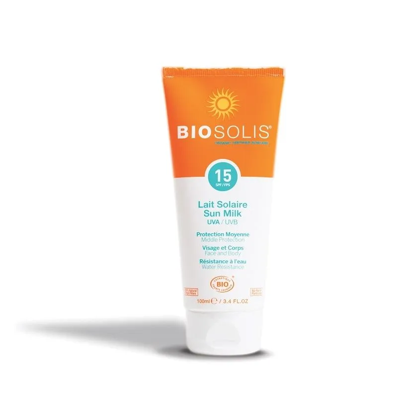 Biosolis SUN MILK SPF 15 opalovací mléko 100 ml