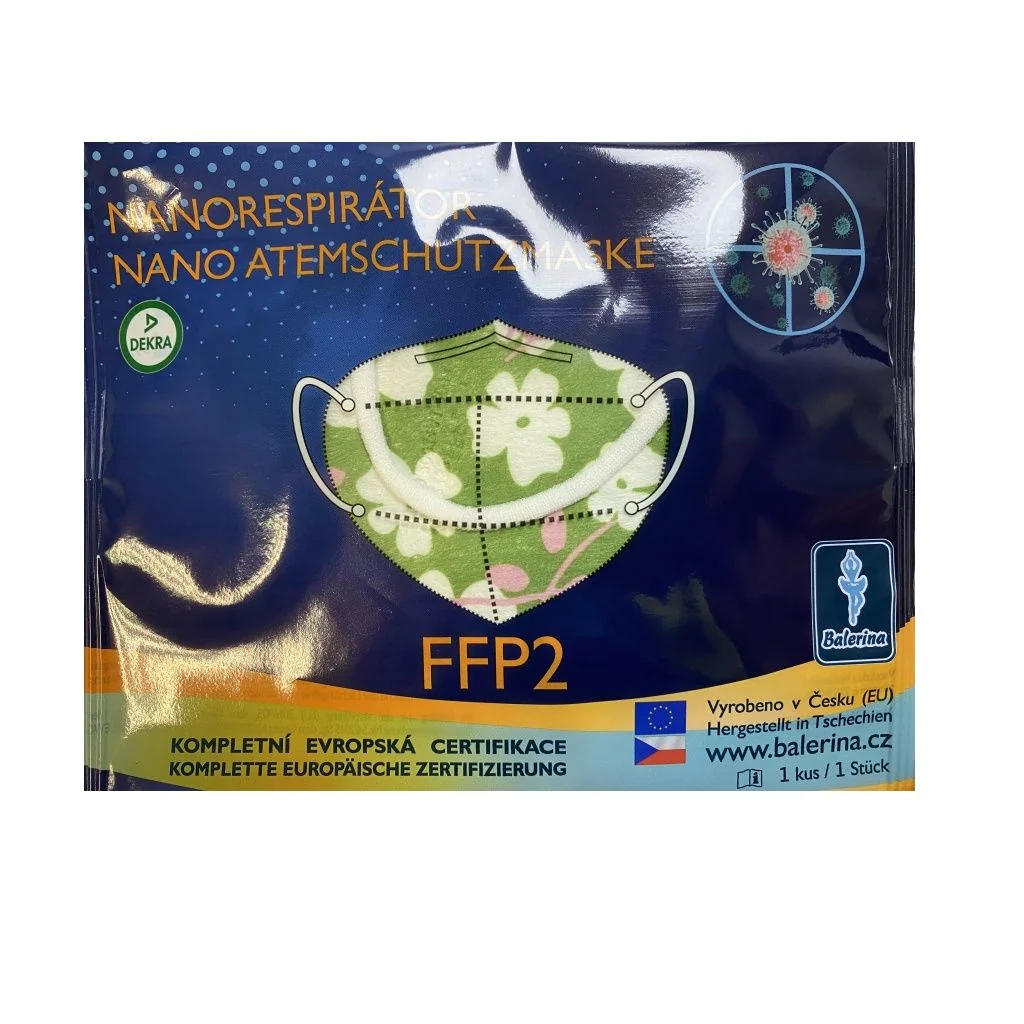 Balerina Nanorespirátor PFHM731 FFP2 NR vel. S vzor č. 198 1 ks