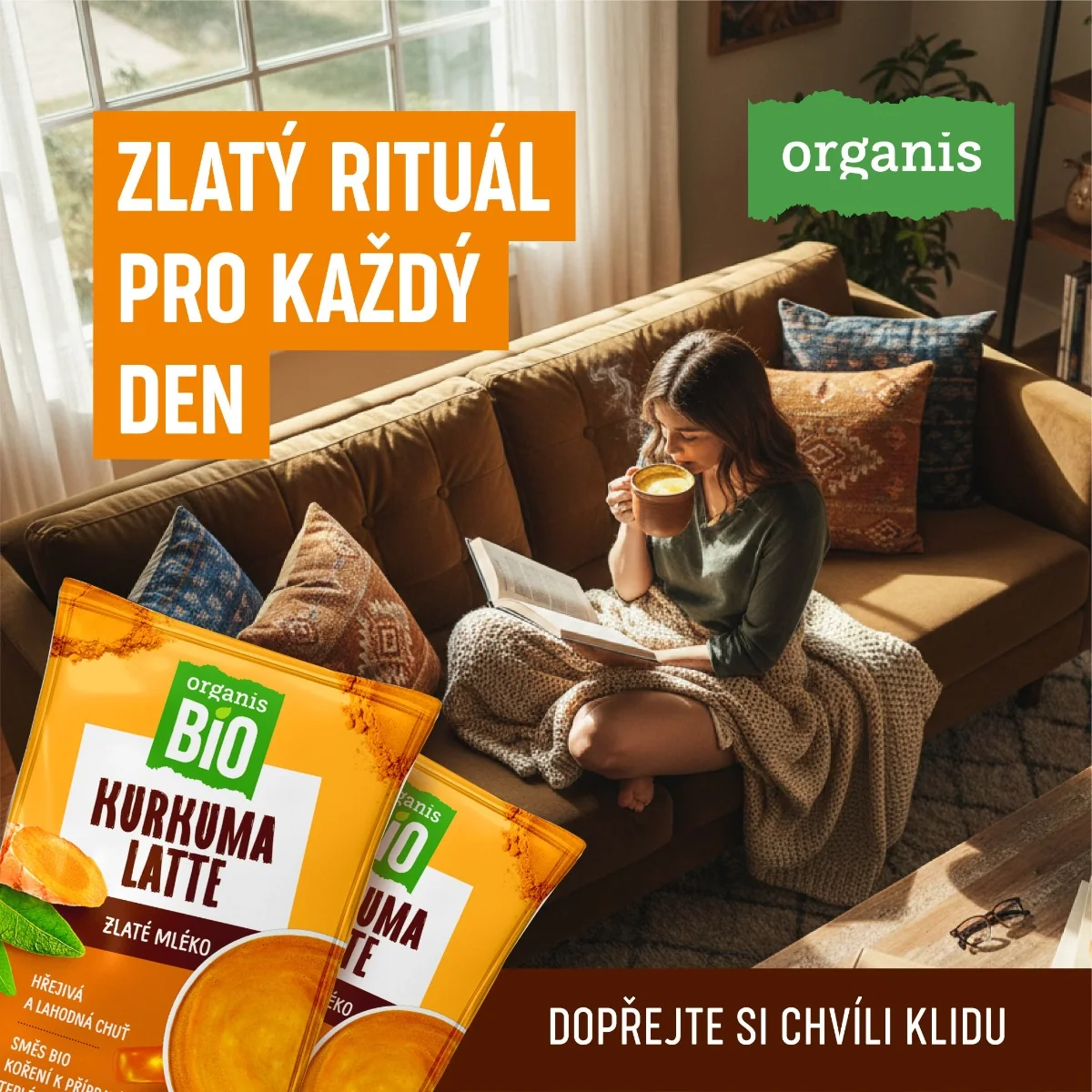 Organis Kurkuma latte 28 g
