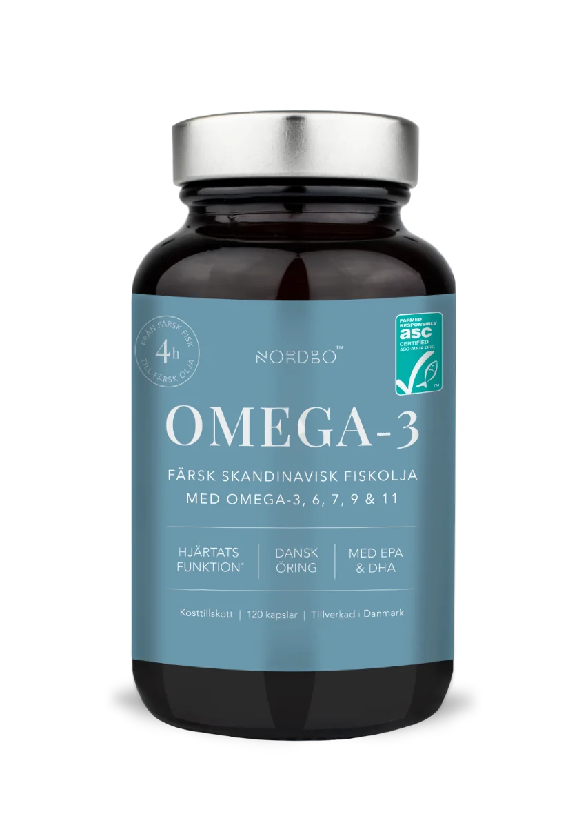 Nordbo Scandinavian Omega-3 Trout Oil 120 kapslí
