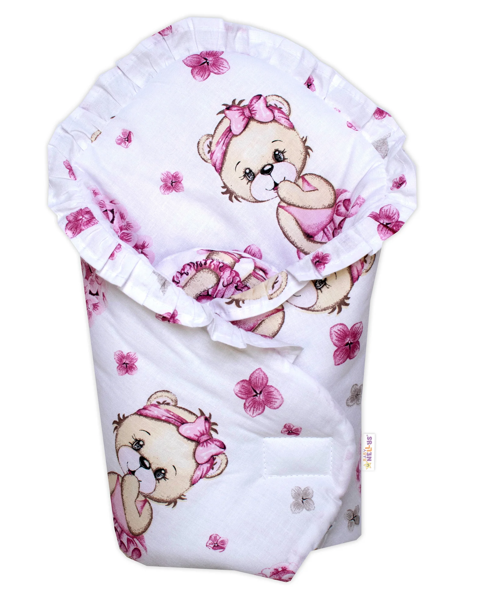 Baby Nellys Sada pro panenku 3D, Míša Baletka, růž.