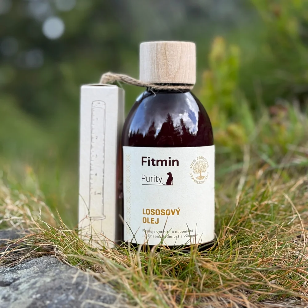 Fitmin Purity Lososový olej doplněk pro psy 300 ml