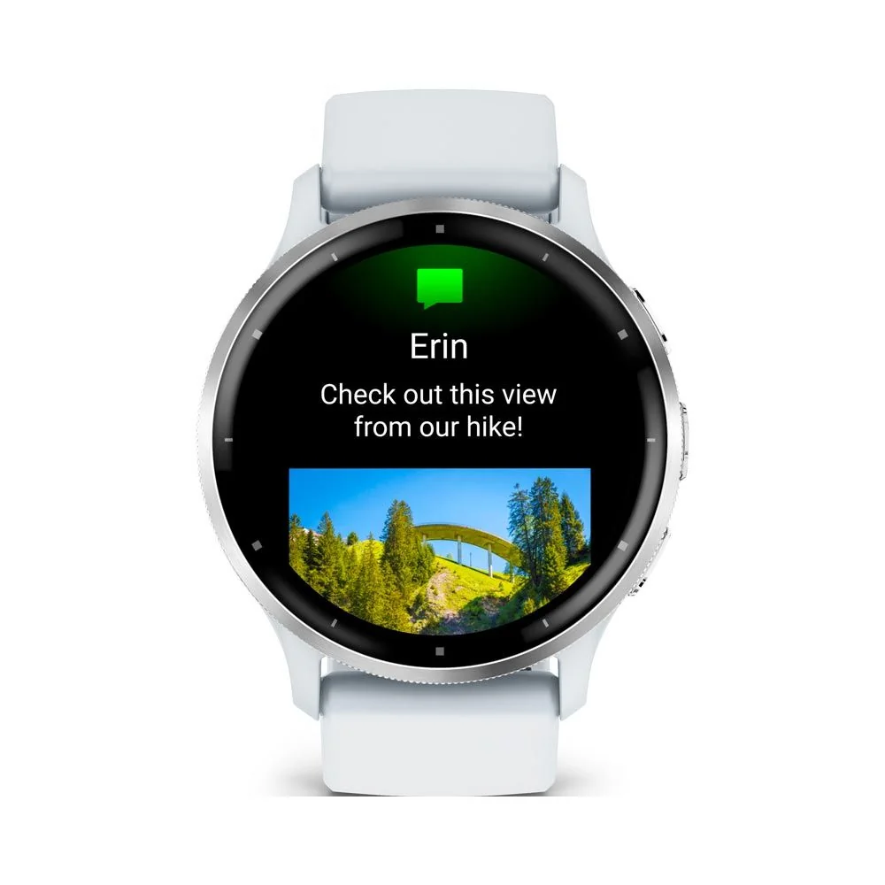Garmin VENU 3 chytré hodinky Whitestone/Silver