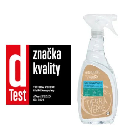 Tierra Verde Čistič koupelny s mátovou silicí 750 ml