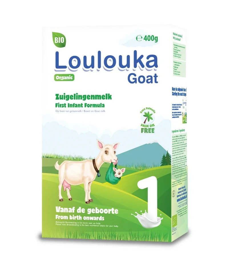 Loulouka 1 BIO Počáteční kojenecká kozí výživa 400 g