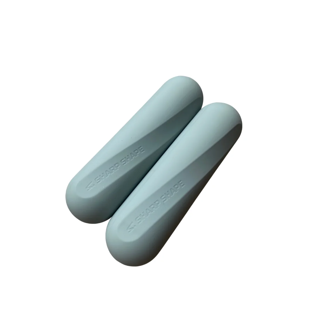 SharpShape Silikonové činky zelená 2X1 kg